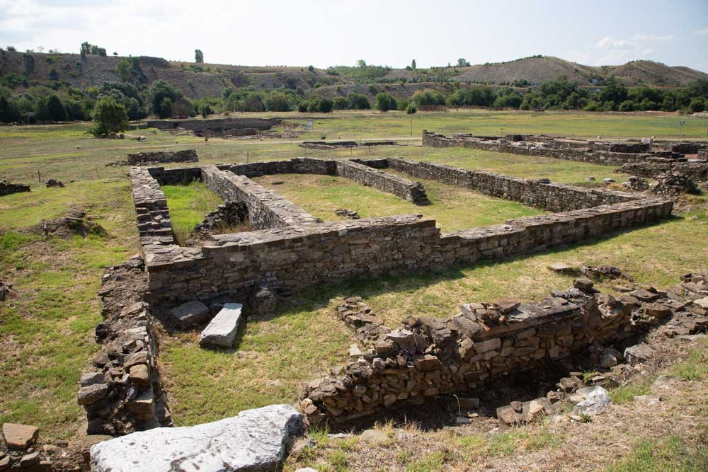 North Macedonia, Stobi ancient city - Basilica (North)