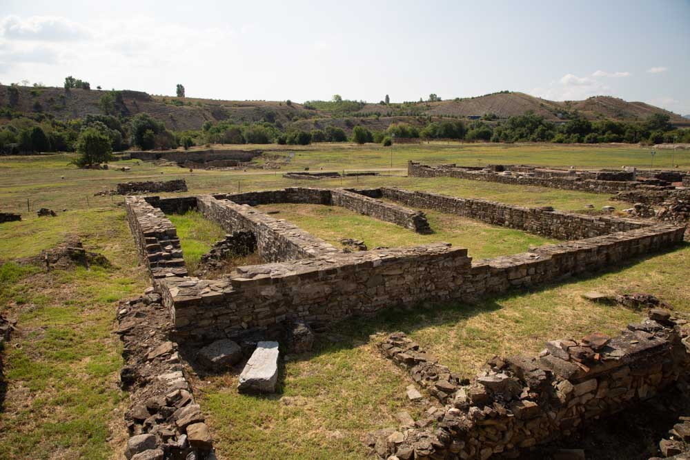North Macedonia, Stobi ancient city - Civil Basilica