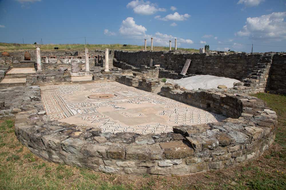 North Macedonia, Stobi ancient city - House of the Salms