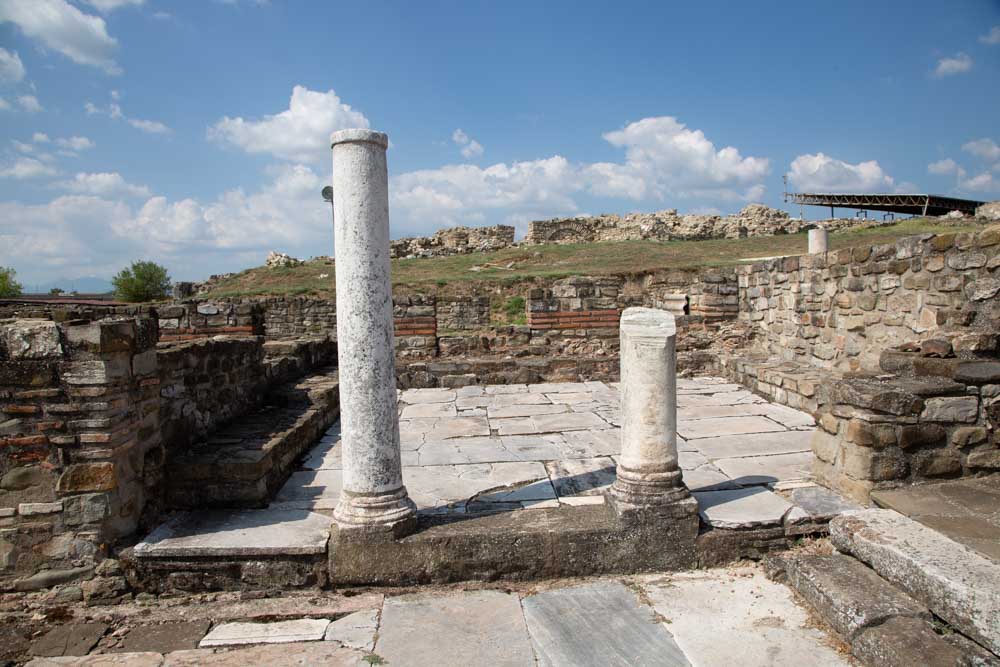 North Macedonia, Stobi ancient city - Residential palace