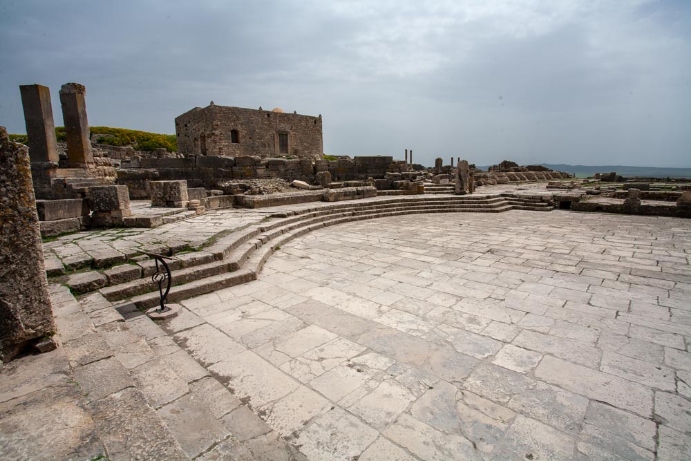 Tunisia, Dougga – Square of the Wind