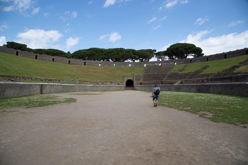 Italy, Pompeii, amphitheatre