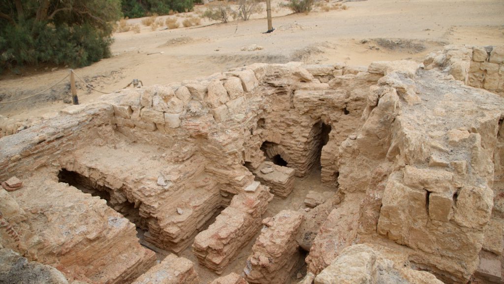 Israel, Arava, Hatzeva Roman Fortress – Roman Baths