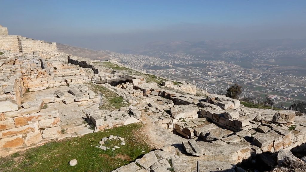 Israel, Mount Gerizim – Fortress from Helleintic period