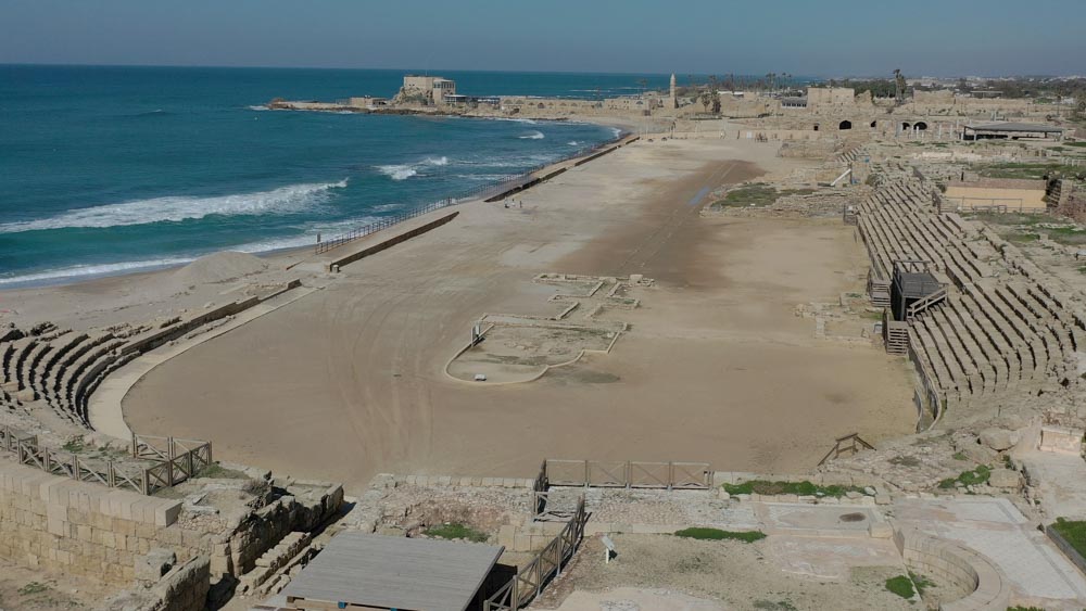 Israel, Caesarea-Maritima, Hippo-Stadium