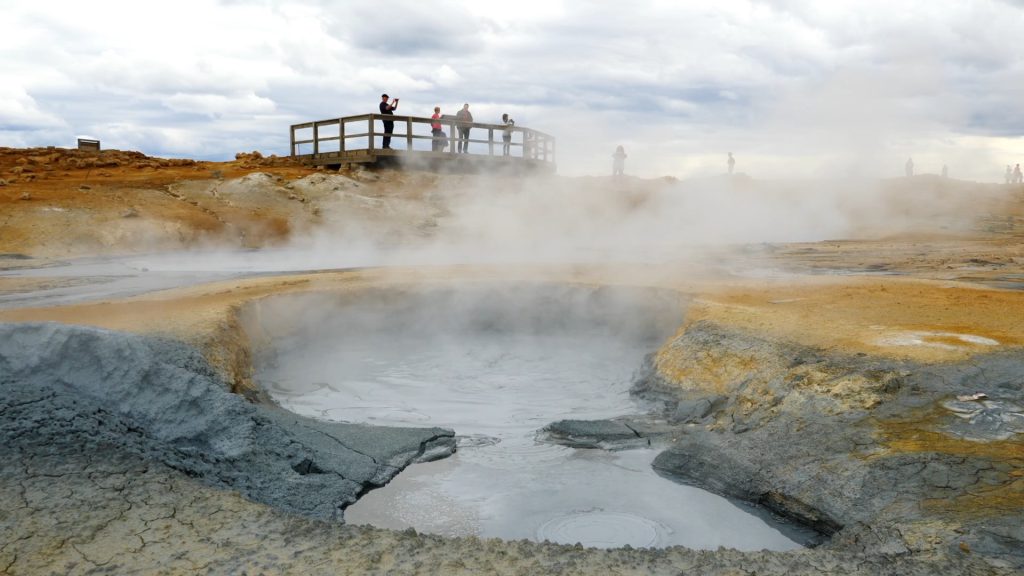 Iceland, Myvatn Hot Springs