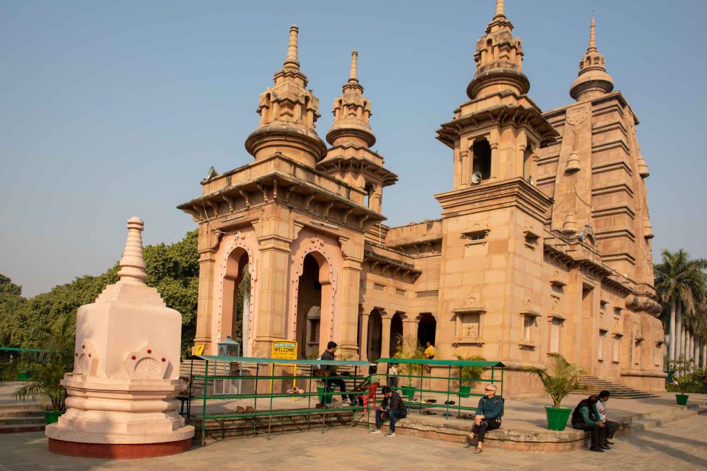 India, Uttar Pradesh, Sarnath – Mulagandha Kuty Vihara Temple