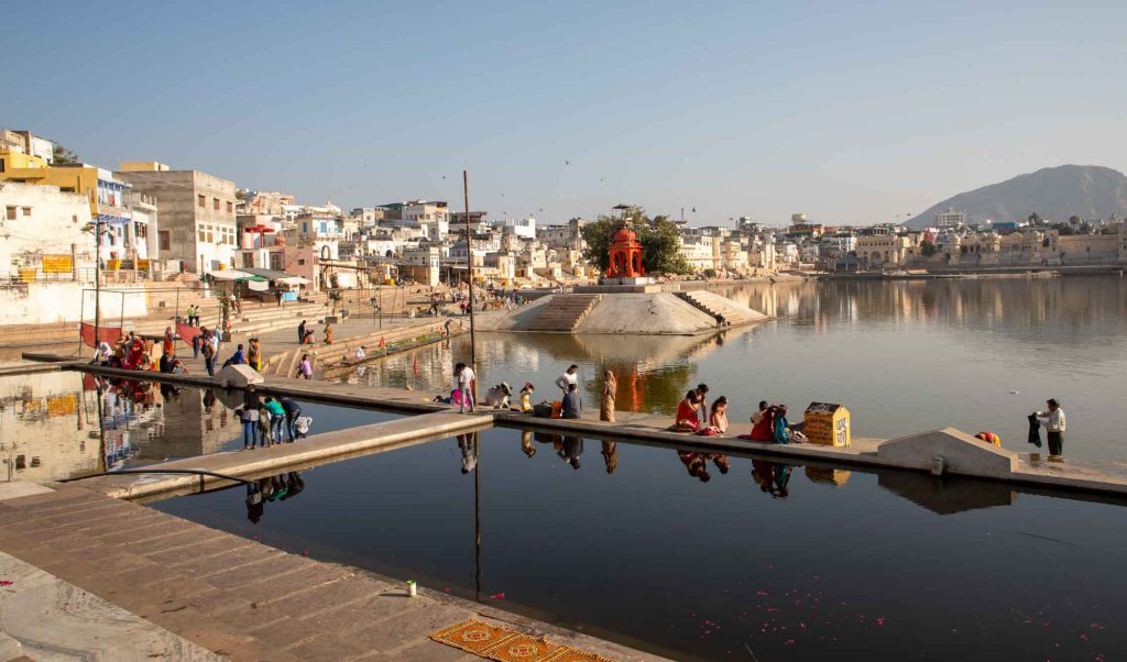India, Rajashan, Pushkar Pilgrimage City