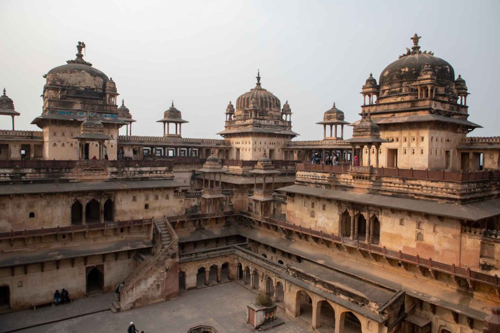 India, Madhya Pradesh, Orchha – Fort and Palace Complex – Jahangir Mahal