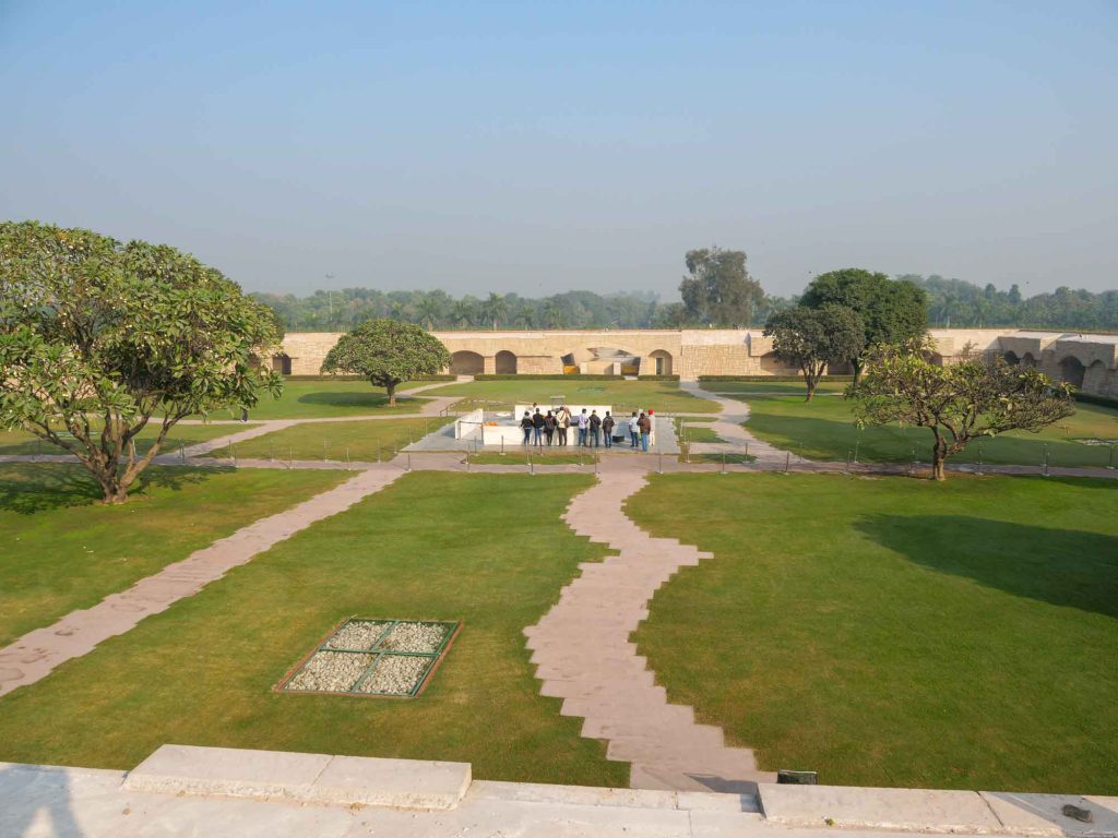 India, Delhi, New Delhi – Raj Ghat – Mahatma Gandhi Memorial