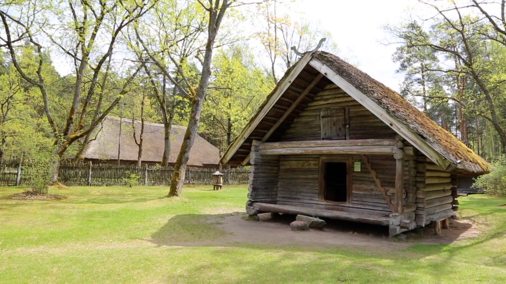 Latvia, Skesteri, Traditional Granary, 18th century