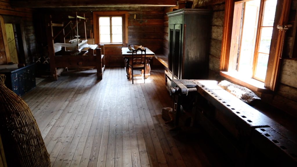 Latvia, Mauri, Traditional Living House,