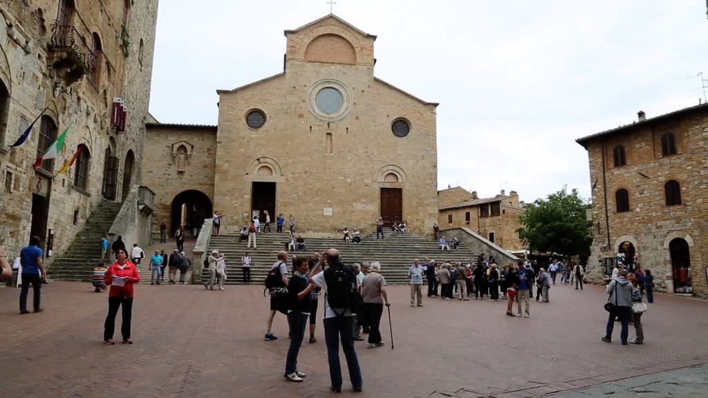 Italy, San Gimignano, Collegiata di Santa Maria Assunta
