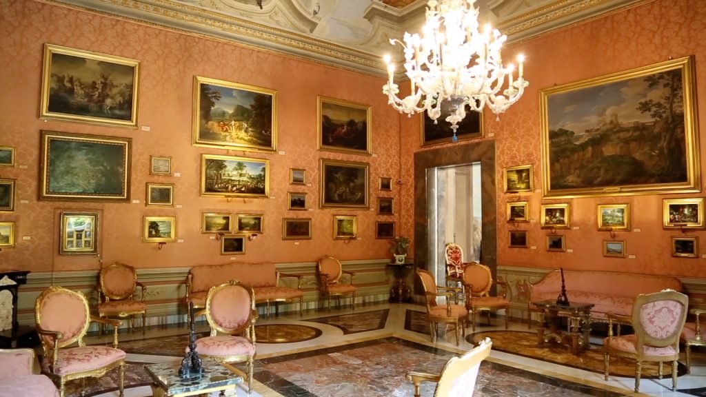 Italy, Rome, Palazzo Colonna – Pink Hall