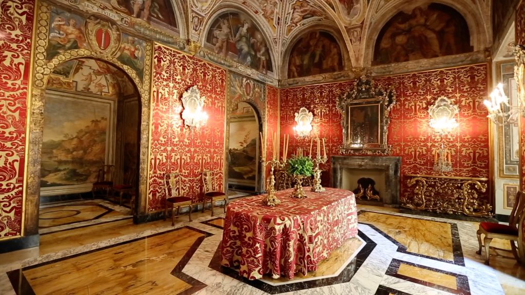 Italy, Rome, Palazzo Colonna – Dining Hall