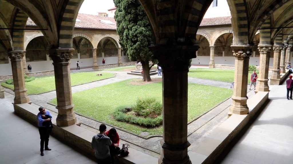 Italy, Florence, Santa Maria Novella – Green Cloister