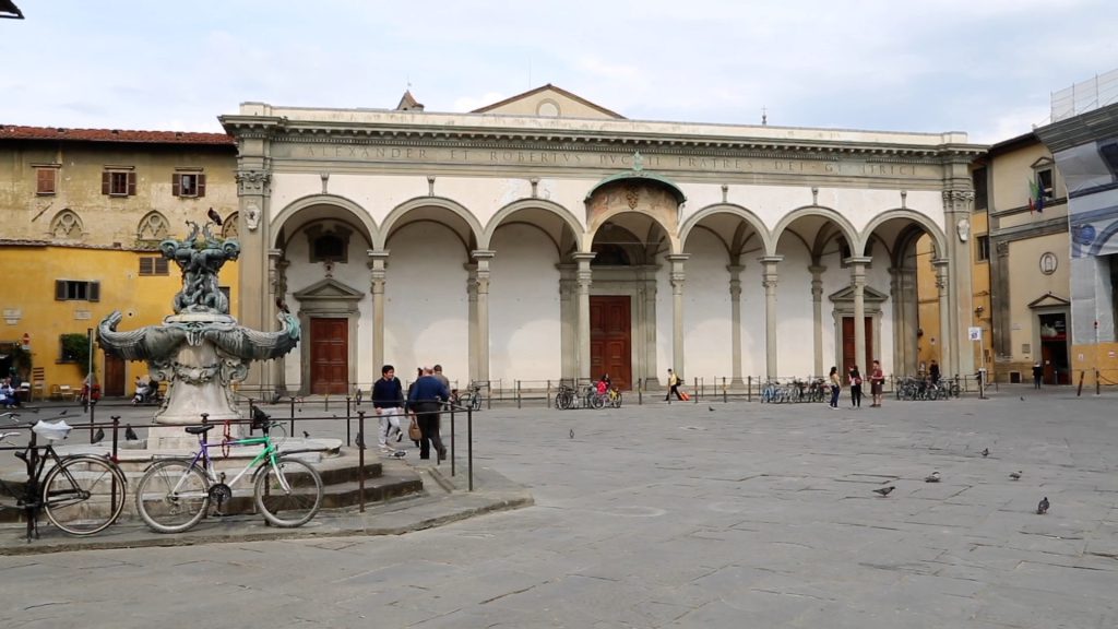 Italy, Florence, Basilica Santissima Annunziata