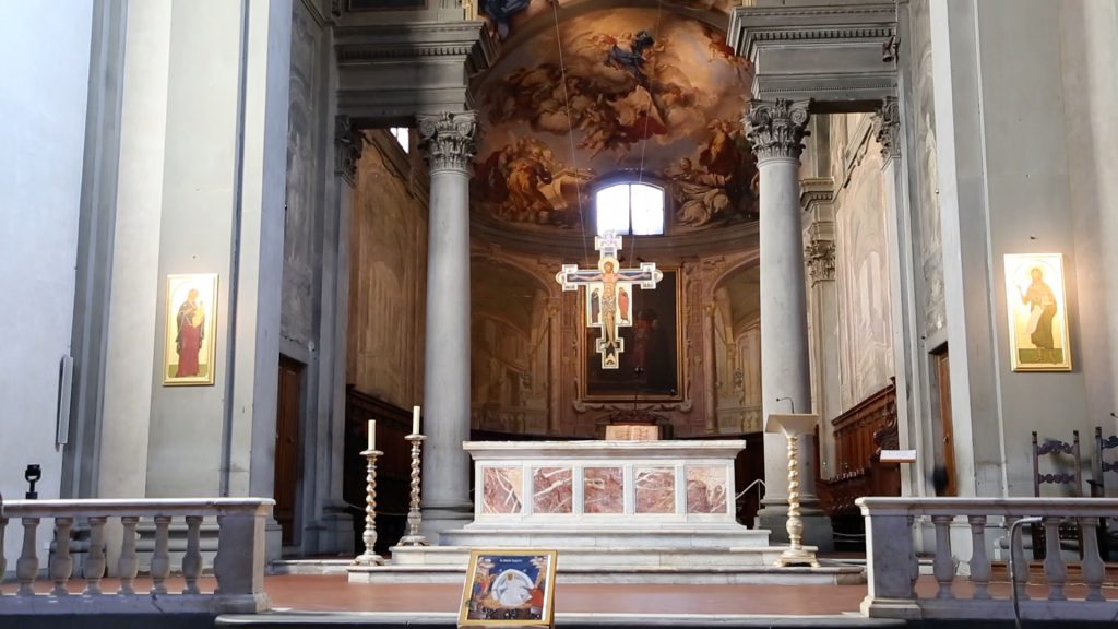 Italy, Florence, Badia Fiorentina Church – High Altar