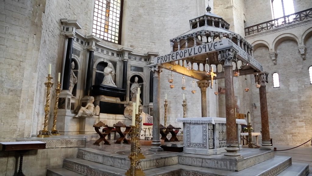 Italy, Bari, Basilica of Saint Nicholas – Altar