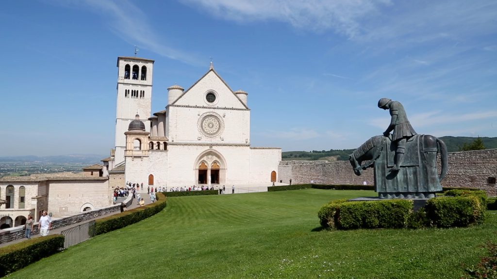 Italy, Assisi, Basilica of Saint Francis