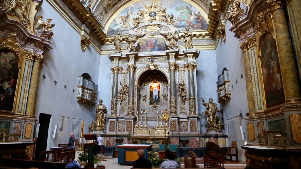 Italy, Assis, Church of Santa Maria sopra Minerva