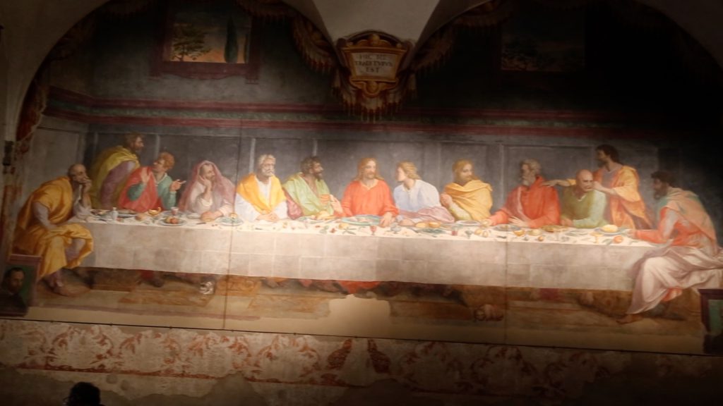 Italy, Florence – Santa Maria del Carmine church – Last Supper room