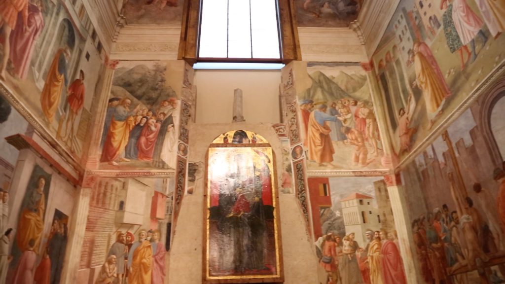 Italy, Florence – Santa Maria del Carmine church – Brancacci Chapel