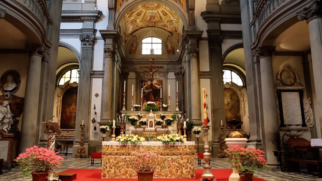 Italy, Florence – Santa Felicita Church – Altar