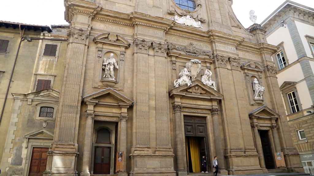 Italy, Florence – San Michele e Gaetano church – Facade