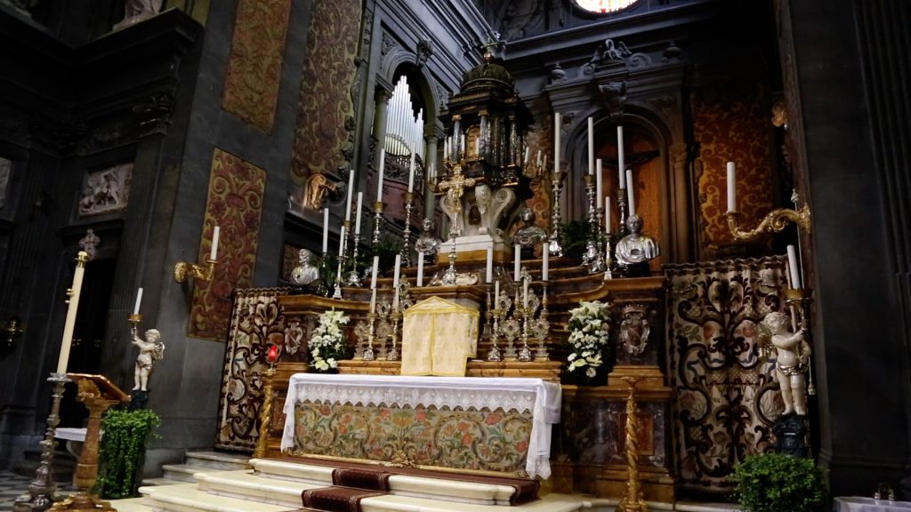 Italy, Florence – San Michele e Gaetano church – Altar