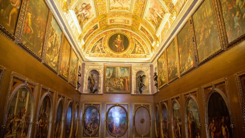Italy, Florence – Palazzo Vecchio – Studiolo of Francesco I