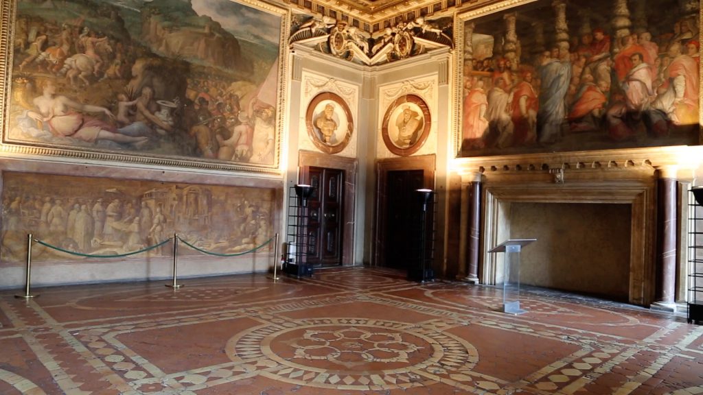 Italy, Florence – Palazzo Vecchio – Room of Pope Leo X