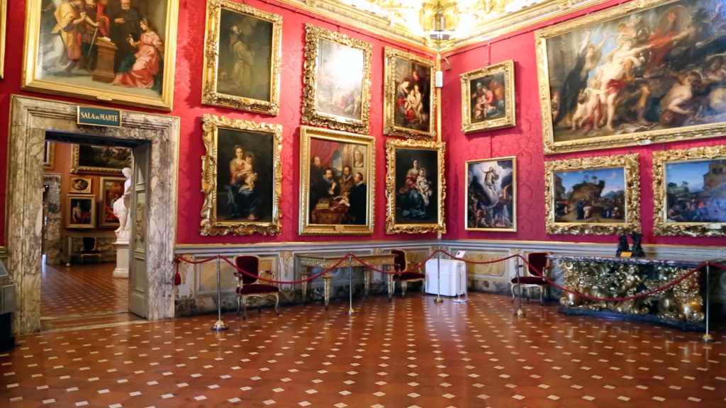 Italy, Florence – Palazzo Pitti – Room of Mars