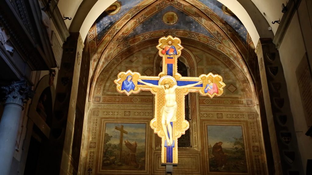 Italy, Florence – Ognissanti Church – Giotto Crucifix