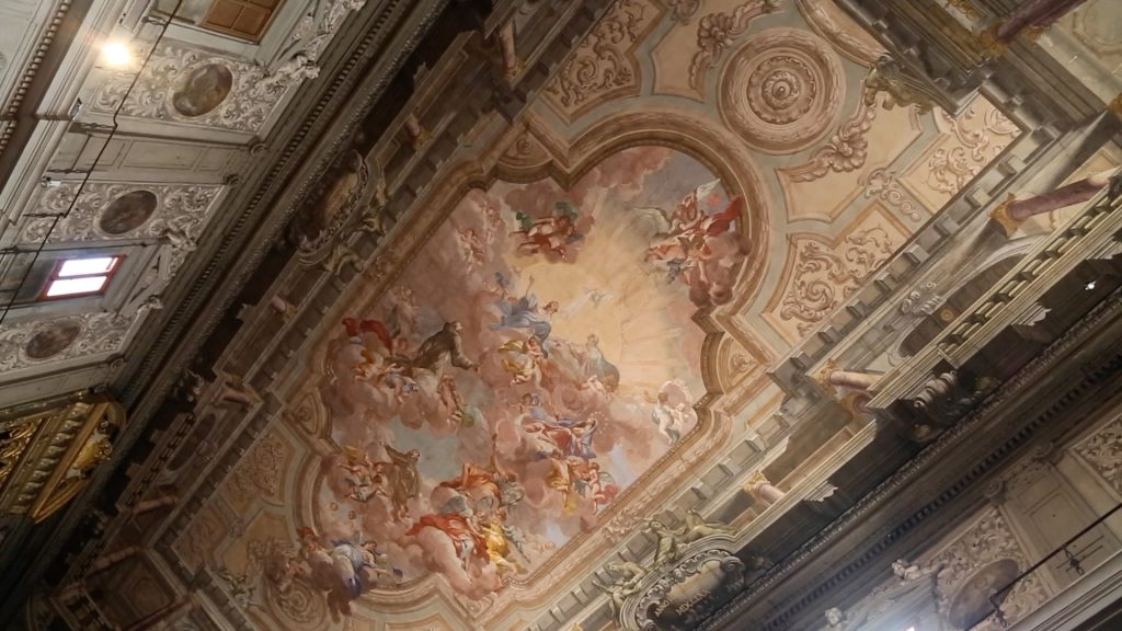 Italy, Florence – Ognissanti Church – ceiling