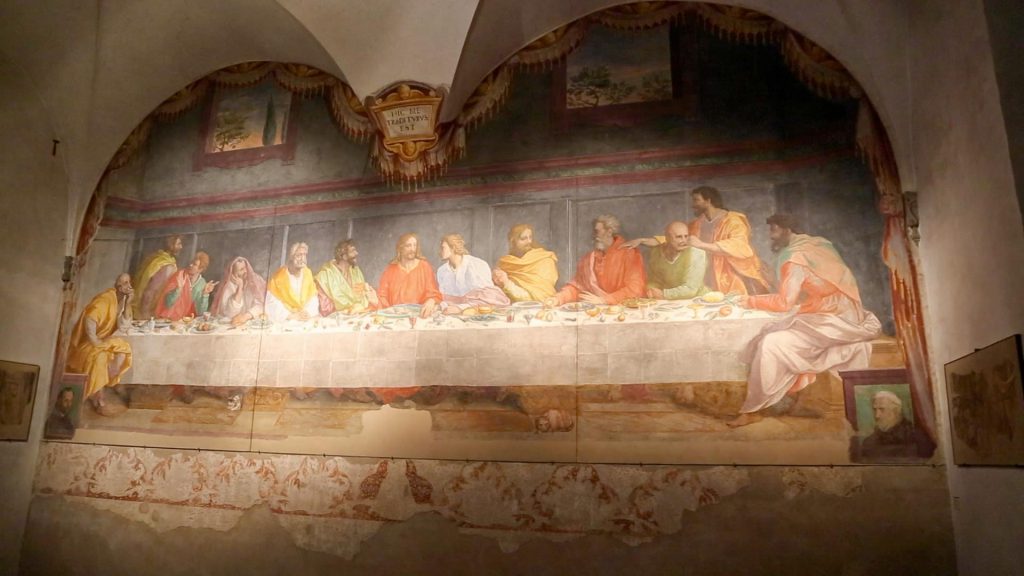 Italy, Florence – Santa Maria del Carmine church – Last Supper room