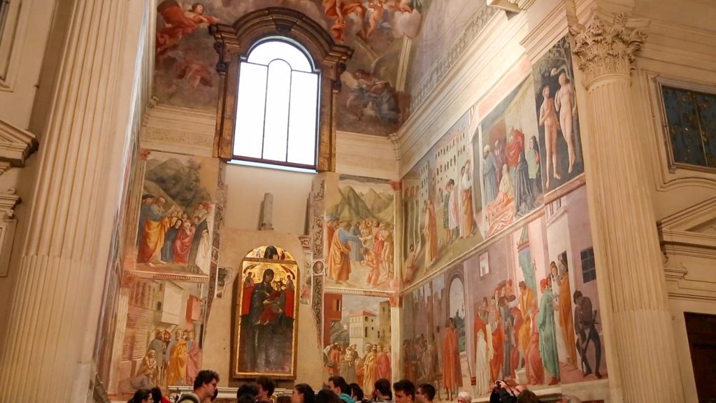 Italy, Florence – Santa Maria del Carmine church – Brancacci Chapel