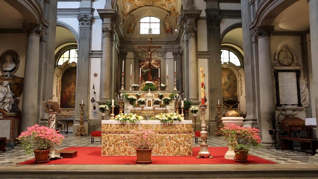 Italy, Florence – Santa Felicita Church – Altar