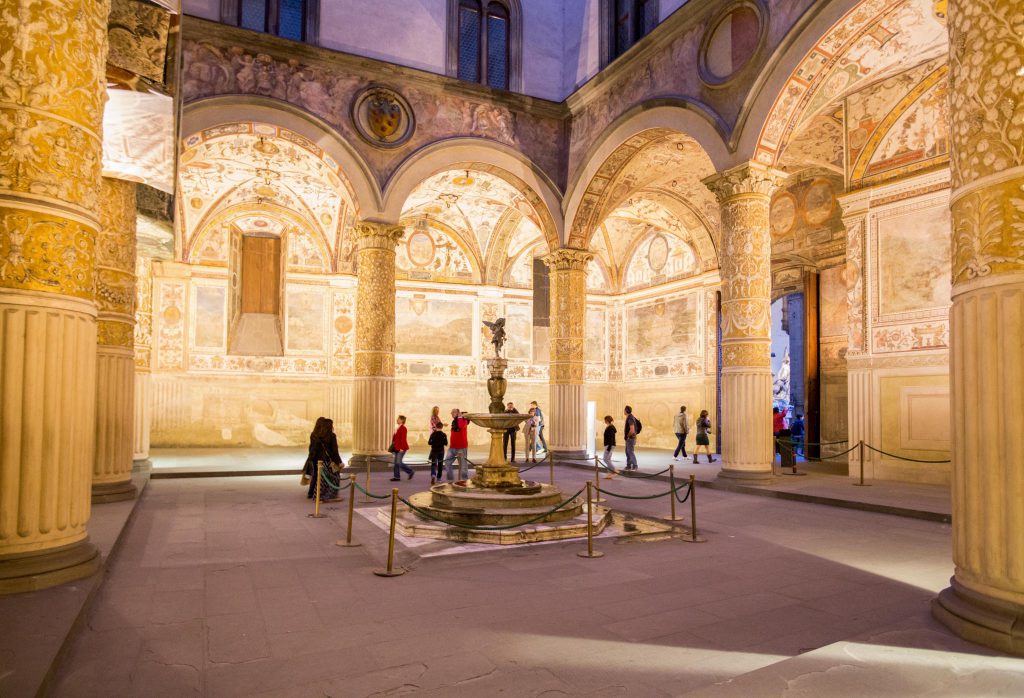 Italy, Florence – Palazzo Vecchio – First Courtyard