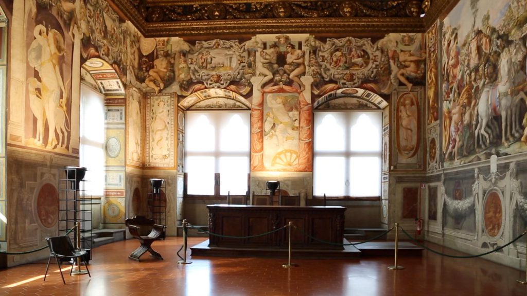 Italy, Florence – Palazzo Vecchio – Audience Hall