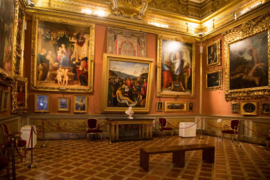 Italy, Florence – Palazzo Pitti – Room of Saturn