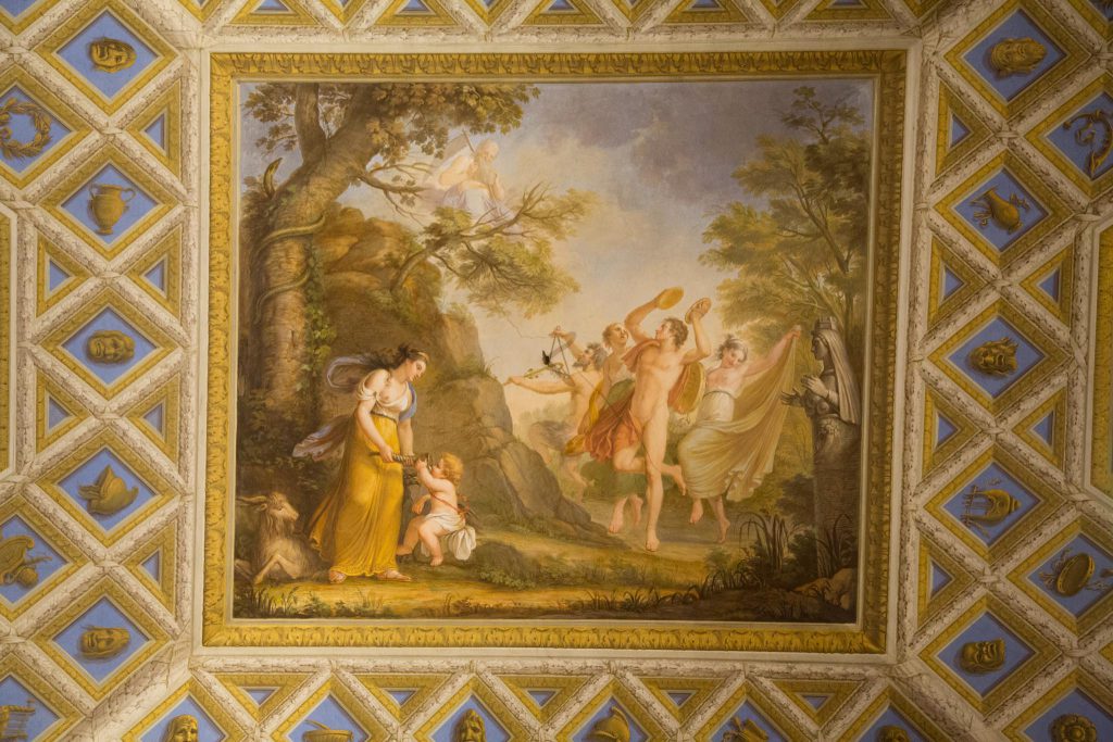 Italy, Florence – Palazzo Pitti – Room of Jupiter Education