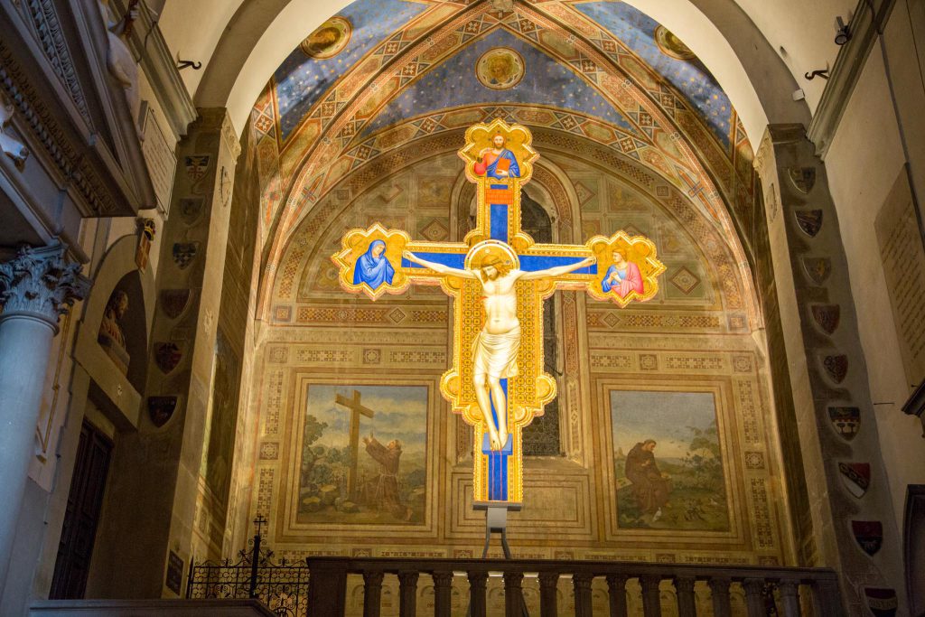 Italy, Florence – Ognissanti Church – Giotto Crucifix