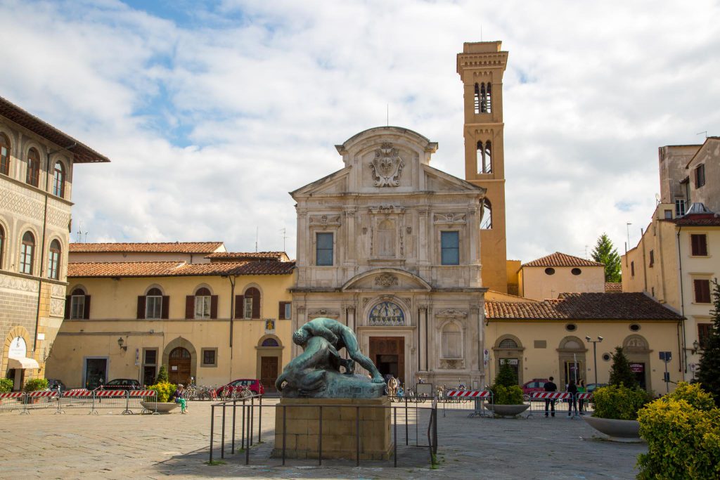 Italy, Florence – Ognissanti Church – facade