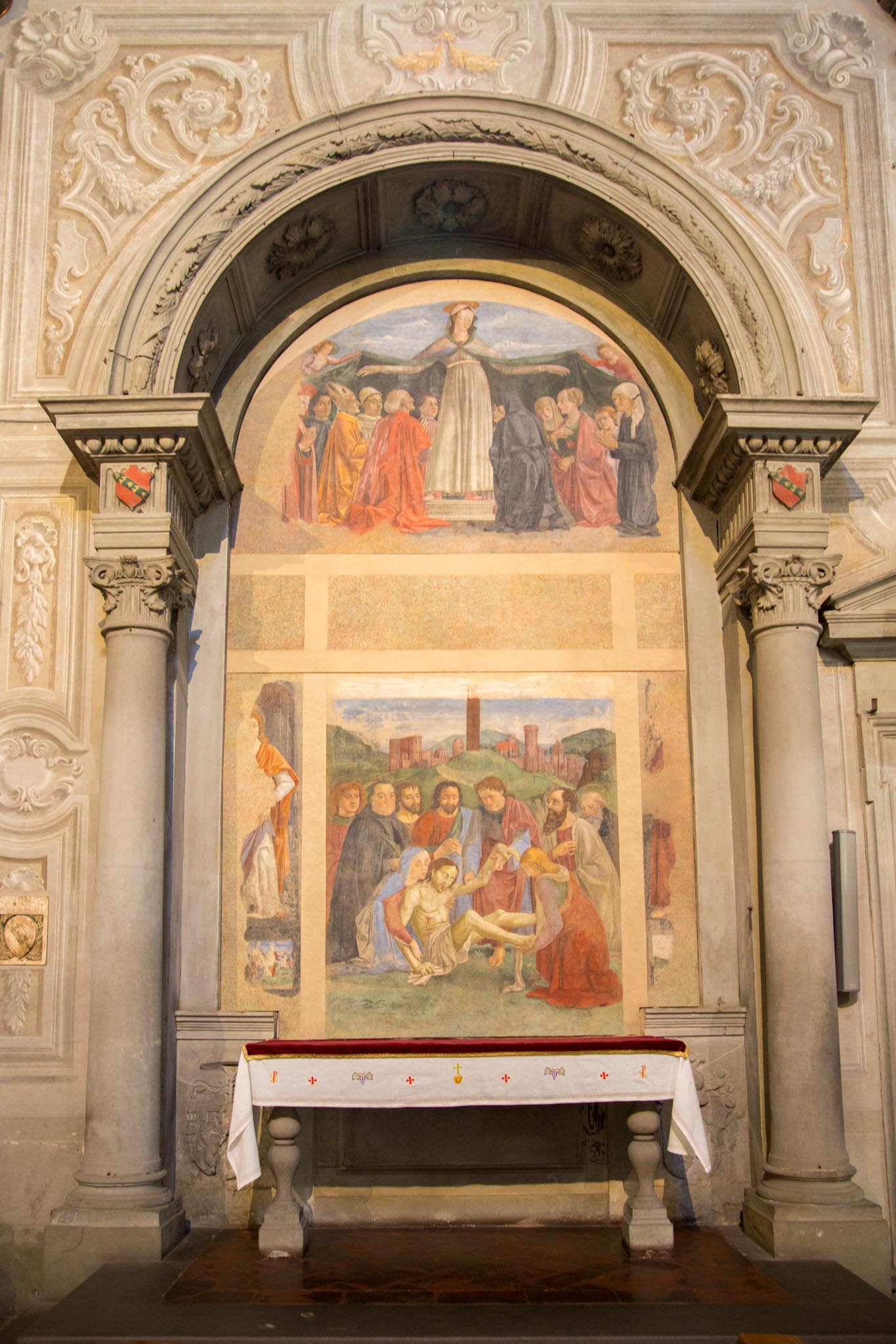 Italy, Florence – Ognissanti Church – Chapel Vespucci
