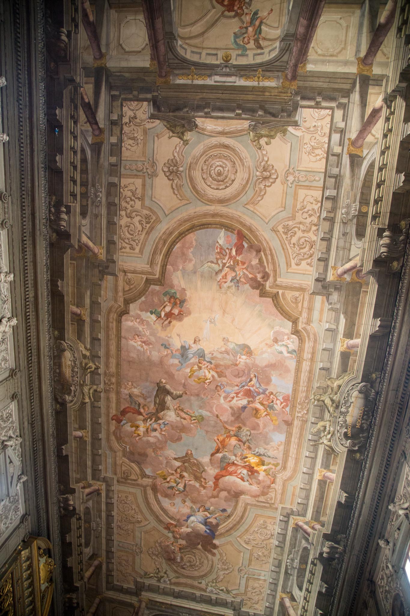Italy, Florence – Ognissanti Church – ceiling