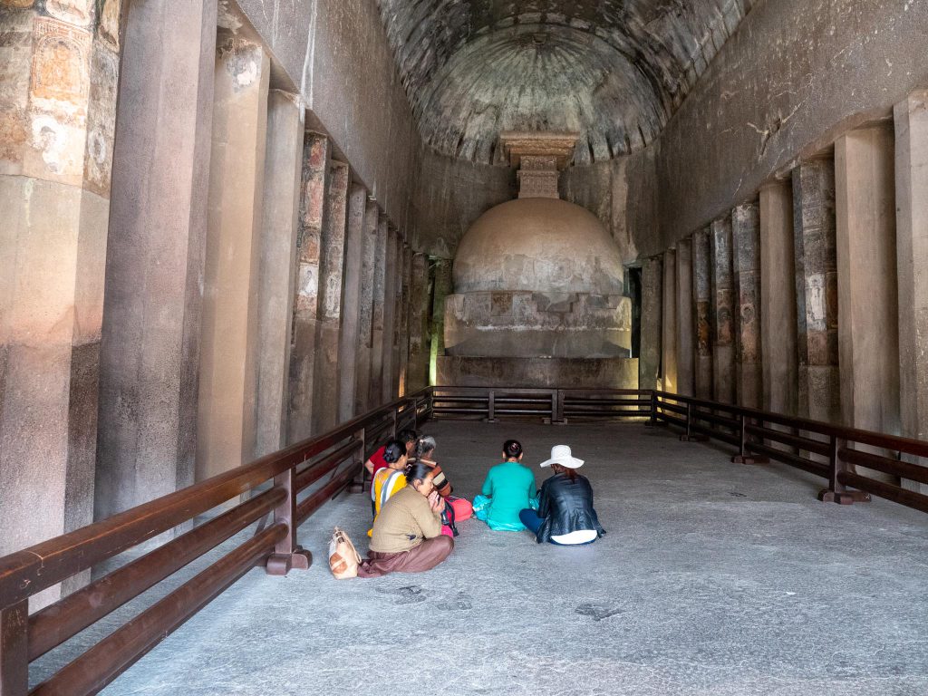 India, Maharashtra, Ajanta Caves