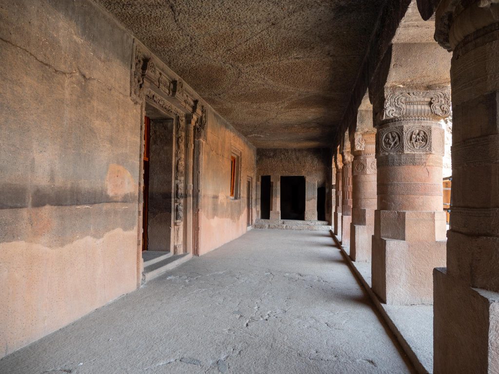 India, Maharashtra, Ajanta – Cave