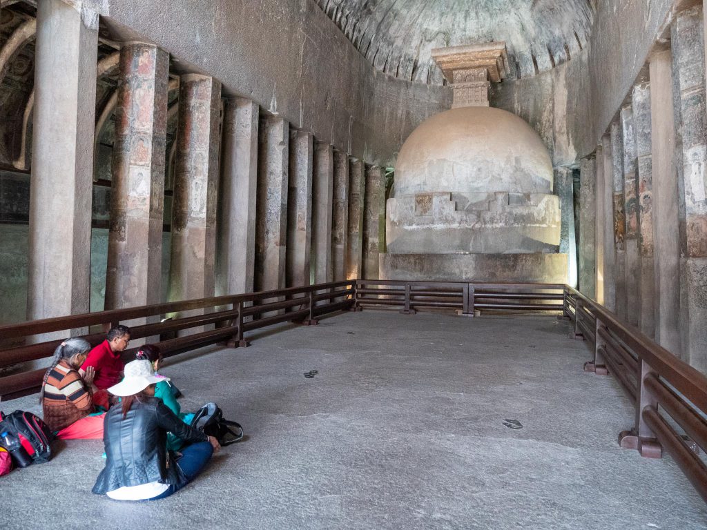 India, Maharashtra, Ajanta – Cave