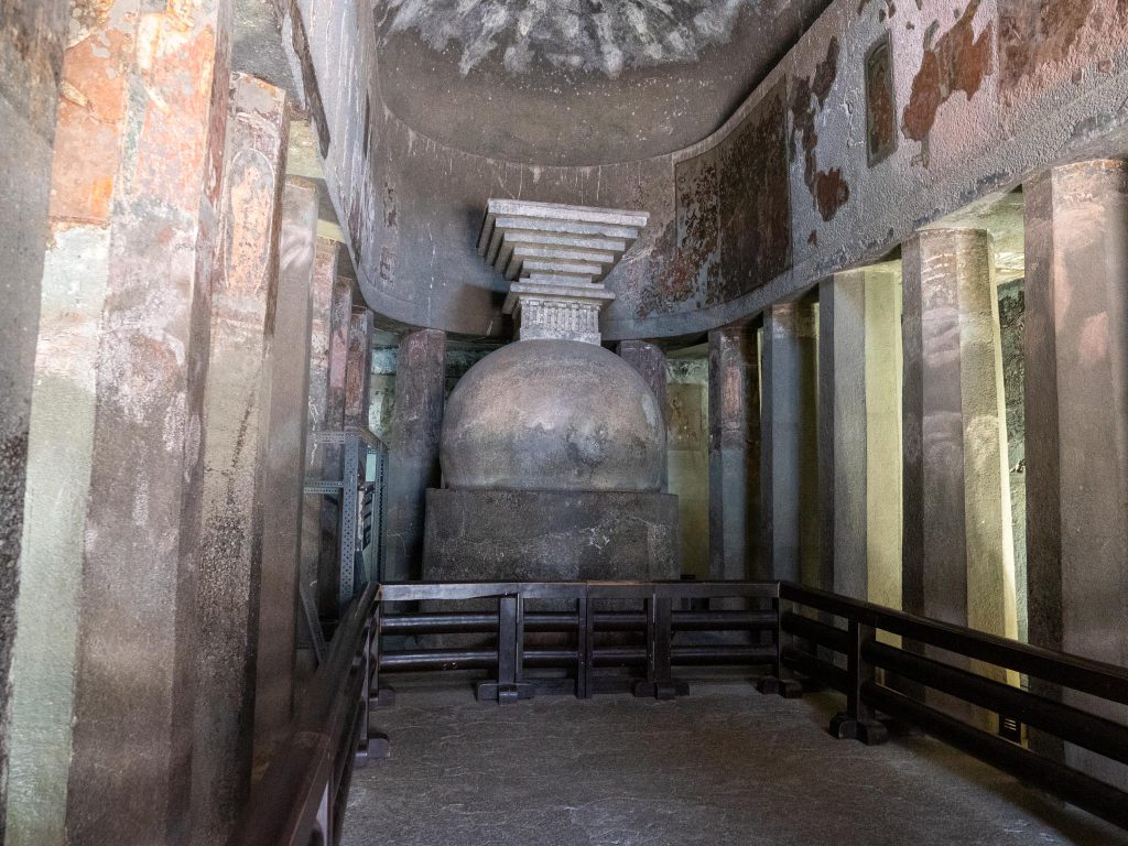 India, Maharashtra, Ajanta – Cave